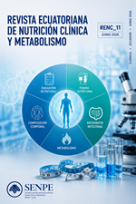					Ver Vol. 11 Núm. 1 (2026): Revista Ecuatoriana de Nutrición Clínica y Metabolismo
				